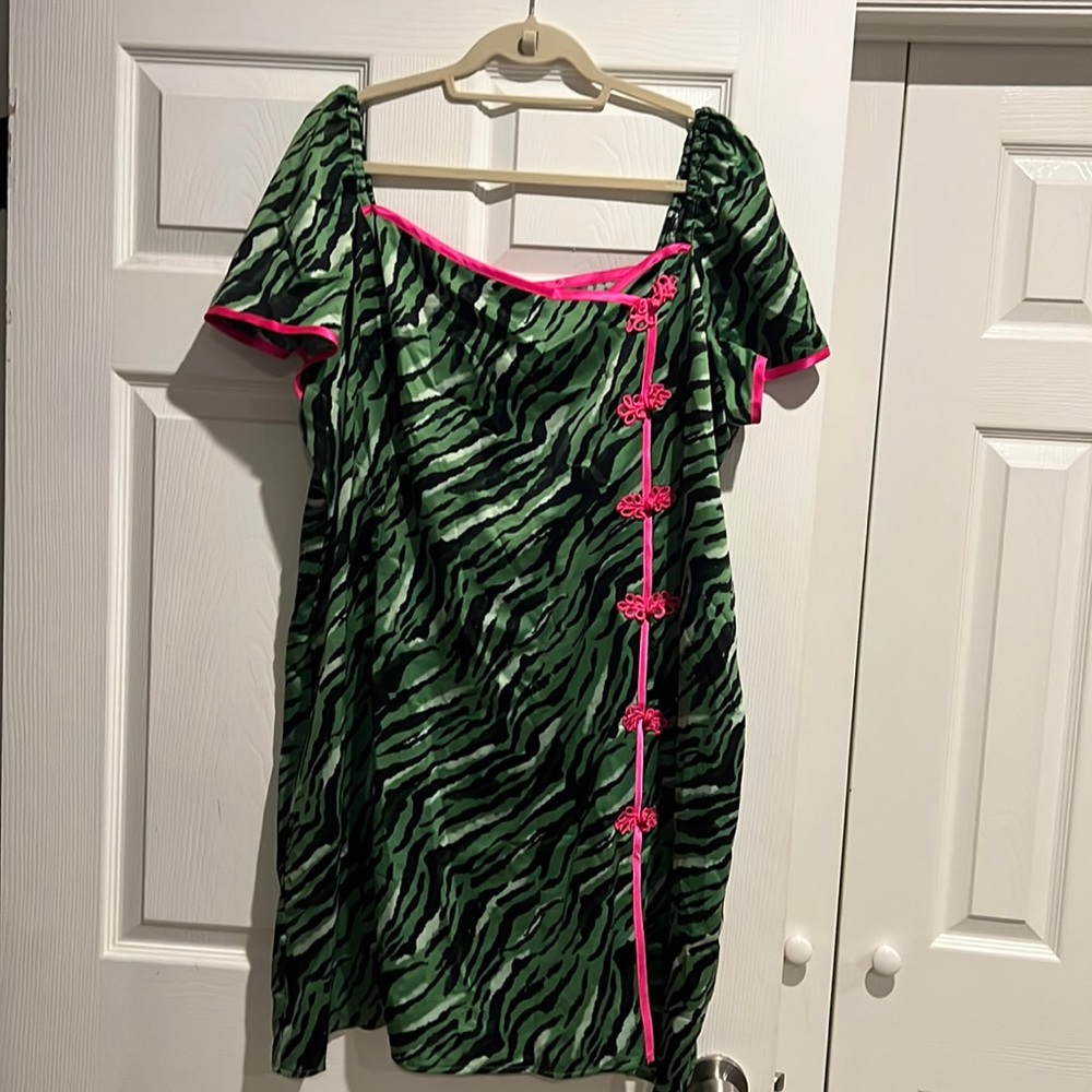 ASOS Chinese-inspired mini dress